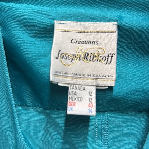 Vintage Joseph Ribkoff button up dress size 12 - Picture 4 of 8